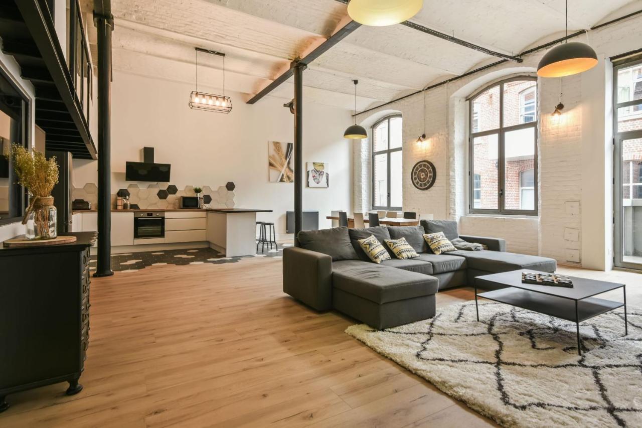 Loft De L'Usine - Welkeys Apartment Tourcoing Exterior photo