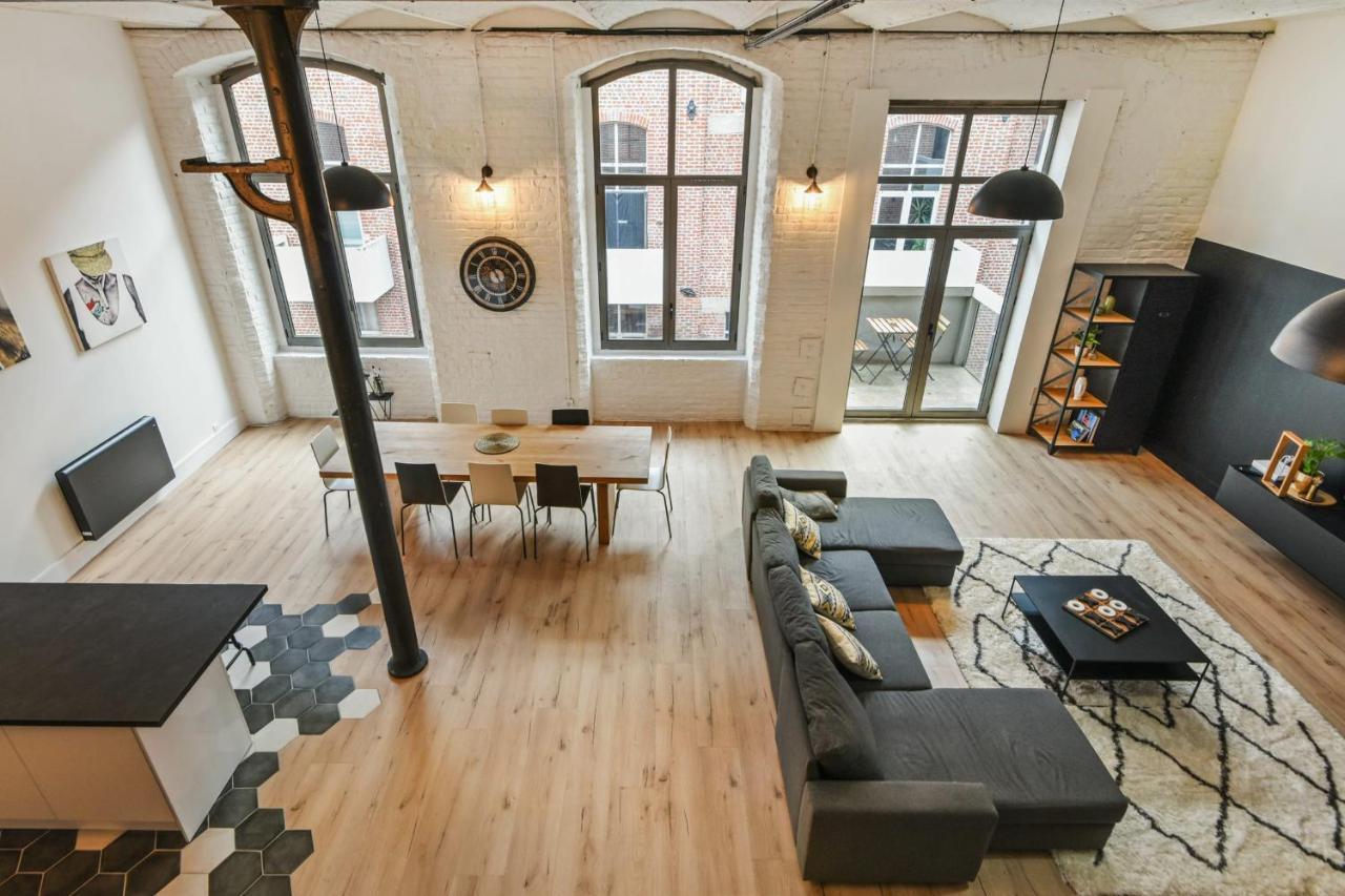 Loft De L'Usine - Welkeys Apartment Tourcoing Exterior photo