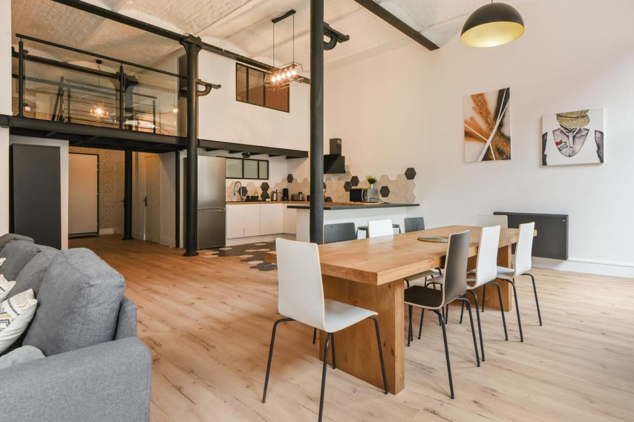 Loft De L'Usine - Welkeys Apartment Tourcoing Exterior photo